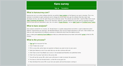 Desktop Screenshot of kanosurvey.com